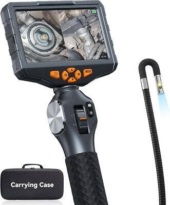Two-Way Articulated 6.5mm Dual Lens Endoscope Borescope Inspection Camera