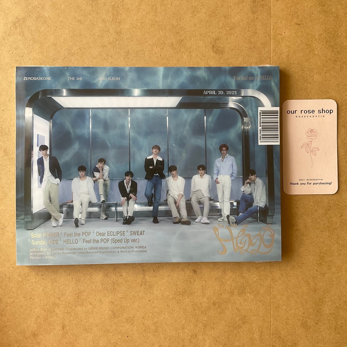 ゼベワン アルバム solar ソーラー 未開封 ZEROBASEONE Amazon.co.jp: ZEROBASEONE (ZB1) - 3rd MINI ALBUM [ You had