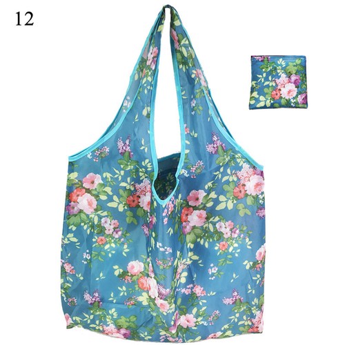 New Reusable Foldable Ladies Shopping Bag Eco Tote Handbag Fold Away Bag ⚝ - Picture 17 of 39