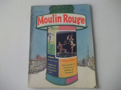 Moulin Rouge Magazine January 1959 Vol 1 No 1, French Touch In Entertainment