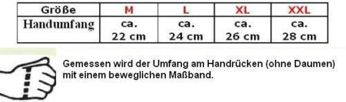 Herren Sommer Motorrad Chopper Handschuhe Leder Motorrad handschuhe - Bild 4 von 4