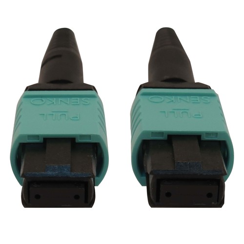 40/100/400G Multimode 50/125 OM3 Fiber Optic Cable N844B-05M-12-P - Picture 2 of 4