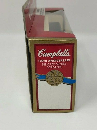 Camión verde recuerdo modelo fundido a presión Campbell's sopa condensada 100 aniversario - Imagen 7 de 11