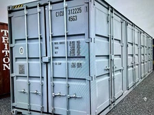 40ft One Trip Way High Cube Four Multi Door Conex Storage Container  Great Shape