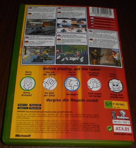 XBOX GAME FURIOUS KARTING PAL INCLUDES MANUAL - Picture 2 of 3