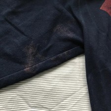 superman hoodie navy and red
