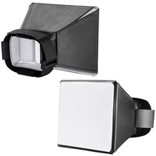 Universal 5" x 4" Flash Diffuser Light Softbox for Camera Speedlight Flash Light
