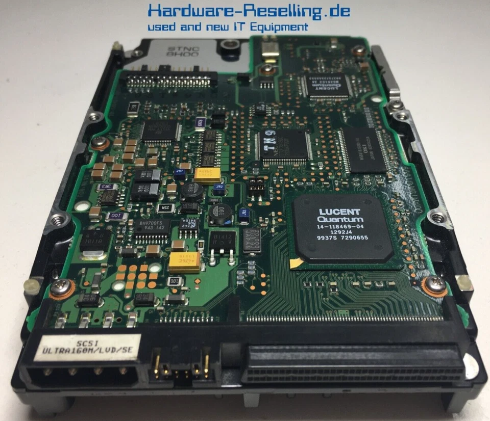 HP Quantum 9.1GB HDD U160 SCSI 10K 4MB 3.5" Atlas V 10K D8608-60103 D8608-63003 - Immagine 3 di 3