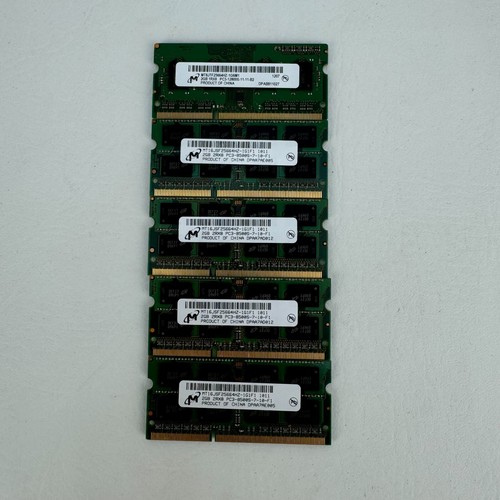 10GB (5 x 2GB) 2Rx8 PC3-8500s-7-10-F1 Laptop RAM Memory - Picture 2 of 5