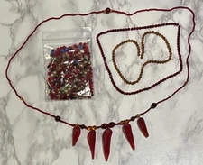 Vintage Crafting Jewelry Beads Parts Repair Q-33