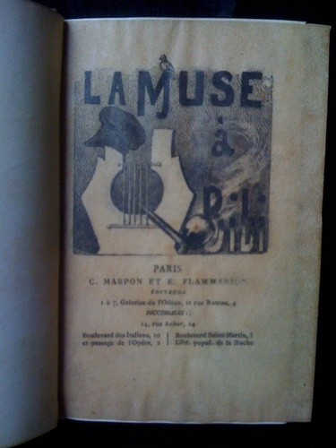 André Gill EO 100ex Hollande La Muse à Bibi Reliure Ex Libris Auguste Fabre 1881 - Picture 2 of 7