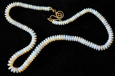Beautiful Natural Opal with Gold Filled Clasp Necklace 17" Long