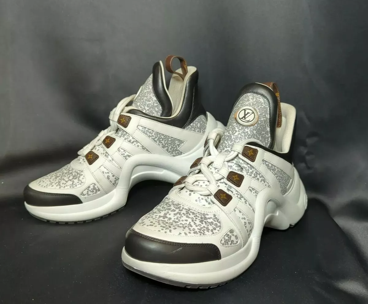 vuitton archlight silver sneakers