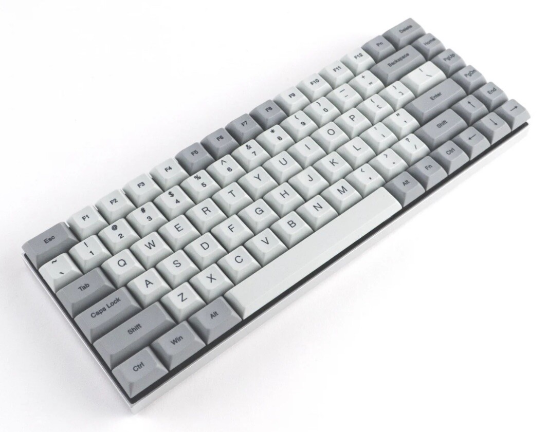 Vortex Race 3 75％ クリア軸 Vortex Race 3 Aluminum 75% Dye Sub PBT Mechanical Keyboard