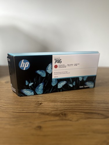 Original HP 746 Chromatic Red Ink Cartridge (P2V81A) - 第 1/4 張圖片