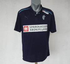Denmark Handball Activewear Jersey PUMA Navy Blue Shirt Size XL Sport Training