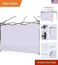 Waterproof Canopy Sidewall for 10x10 Gazebos - UV Protection & Easy Installation