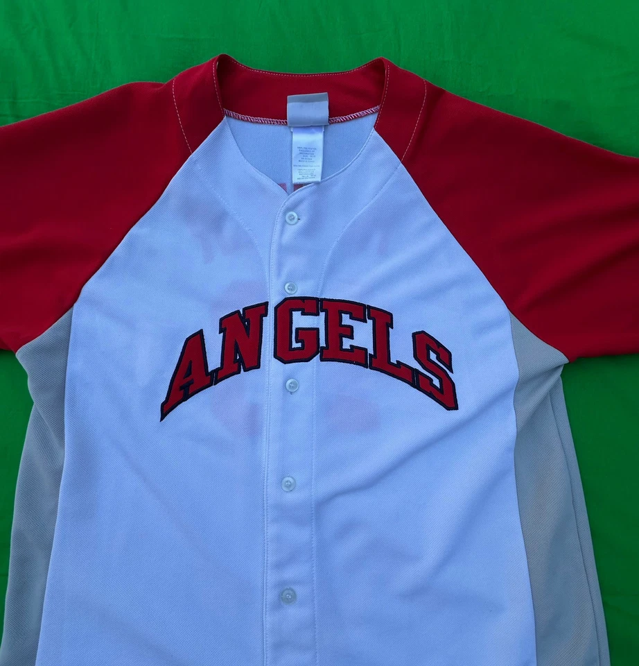 Винтажная футболка MLB Anaheim Angels Torii Hunter No48__ПОЖАЛУЙСТА, СМОТРИТЕ ФОТОГРАФИИ ДЛЯ РАЗМЕРА. - Изображение 3 из 4