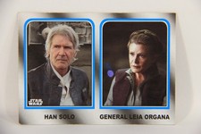 SW Journey To The Last Jedi 2017 Card Family Legacy #1 Han - Leia ENG L020619