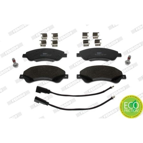 Bremsbelagsatz Scheibenbremse Ferodo FVR1929 Premier Eco Friction FüR Ford-image