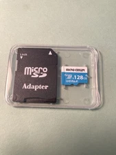 New Sealed Micro Center 128GB MICRO SD XC Card with Adapter