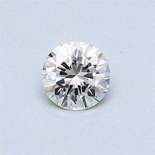 1 Natural Diamond - 0.37 ct - Round-K - VVS2 - IGI Certified