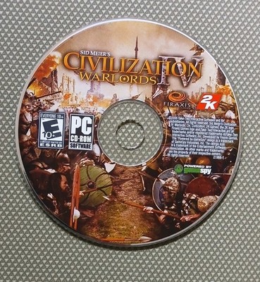 Sid Meier's Civilization IV 4 Gold Edition PC Video Game 2007 Warlords Expansion