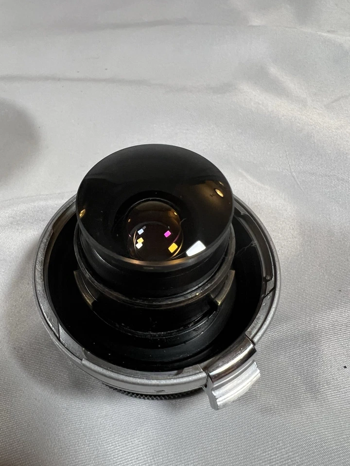 Lente fotográfica Jupiter 12 negra soviética f2,8/35 mm Keiv Contax montaje RF Foto 3 de 4