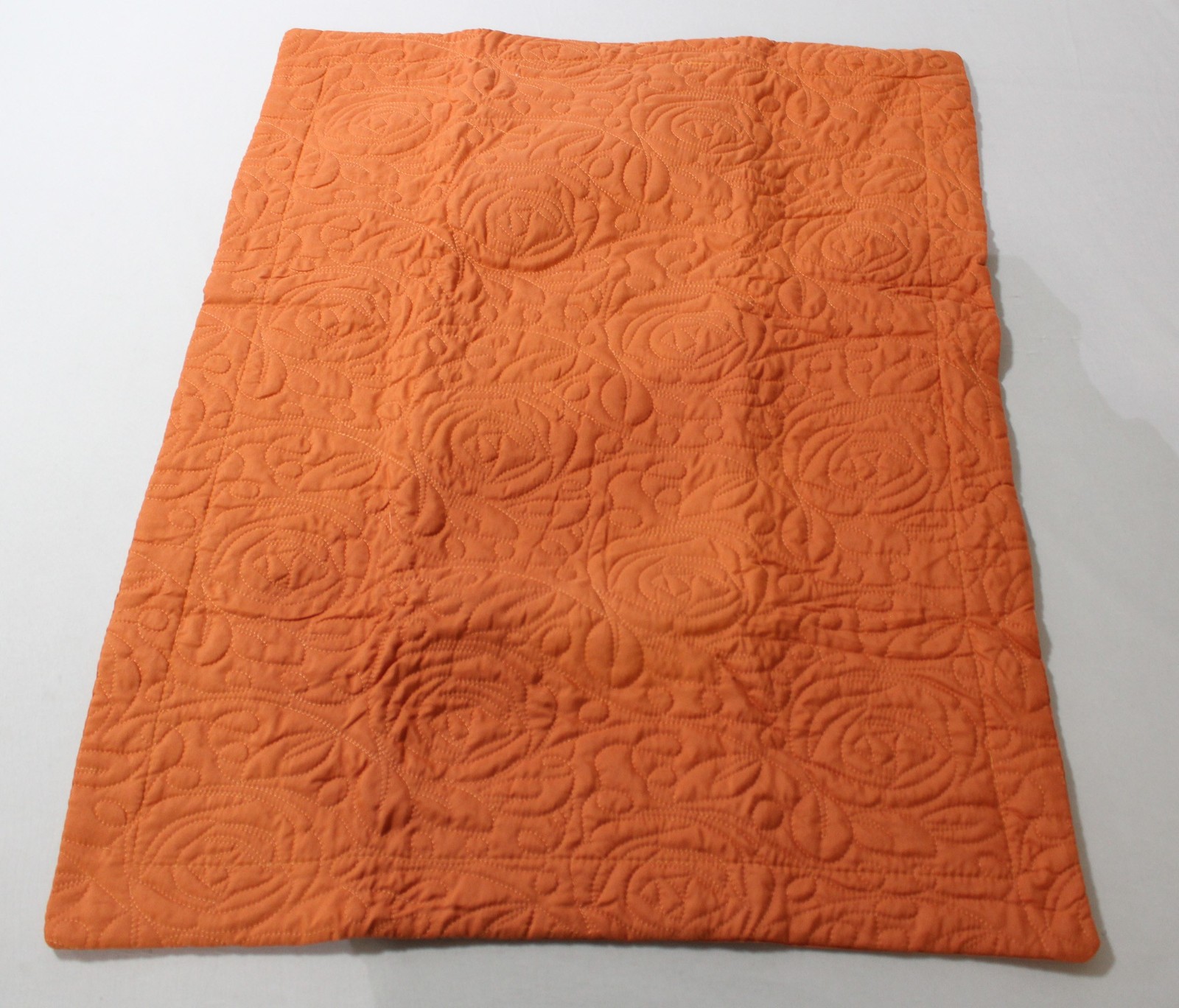 MarCielo Unisex 2-Piece Embroidered Pillow Shams LB3 Dusty Orange Standard