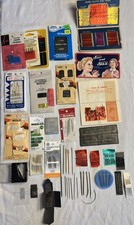 100s of hand sewing needles, light--extra-heavy duty, leather stitching, emb'y 