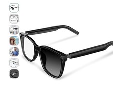 Bluetooth Glasses for Men & Women, AI Smart glasses Music Sunglasses with Open-E