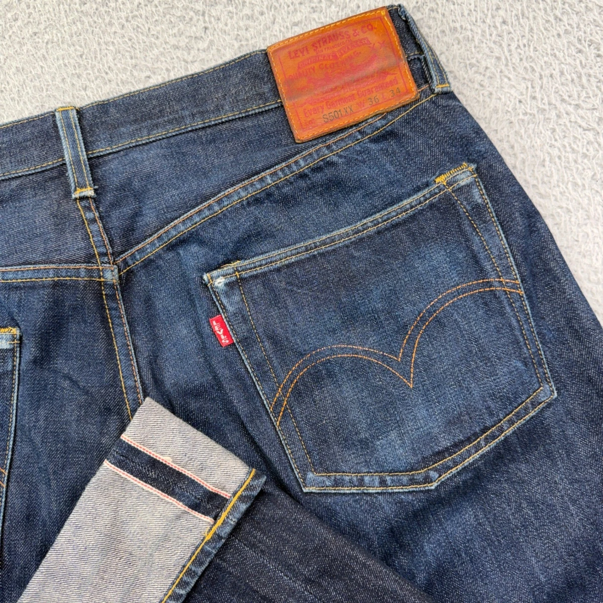 lvc W32 L34 S501XX 1944 Levi