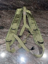 LC-1 Vintage Military Issue Green Web Yoke / Suspender / Brace Harness Clean