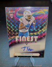 2025 Topps Finest - Trey Harris III Finest Rookie Autograph Geometric black /10