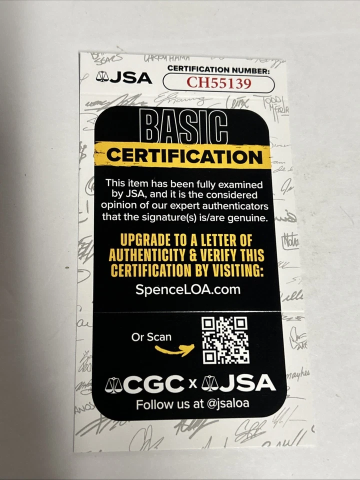 Frank Robinson Signed Baseball ROAL Ball 586 Baltimore Orioles JSA COA - Image 3 of 4