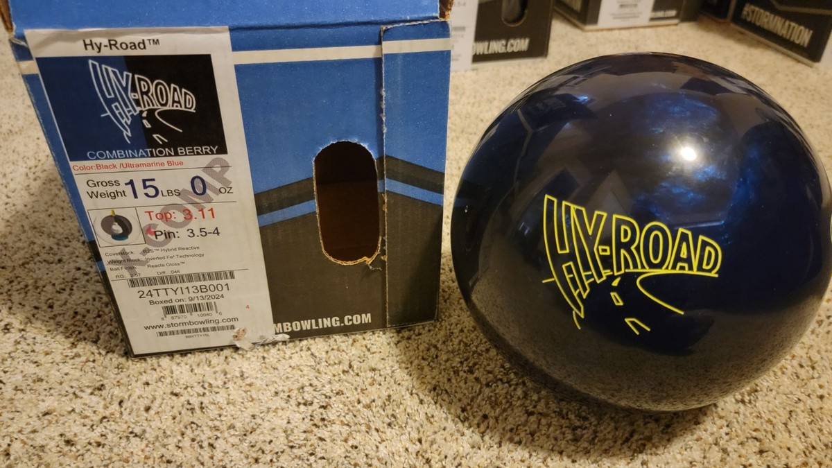 Storm Hy-Road Bowling Ball X-Comp | 15 Pounds | 3-3.5
