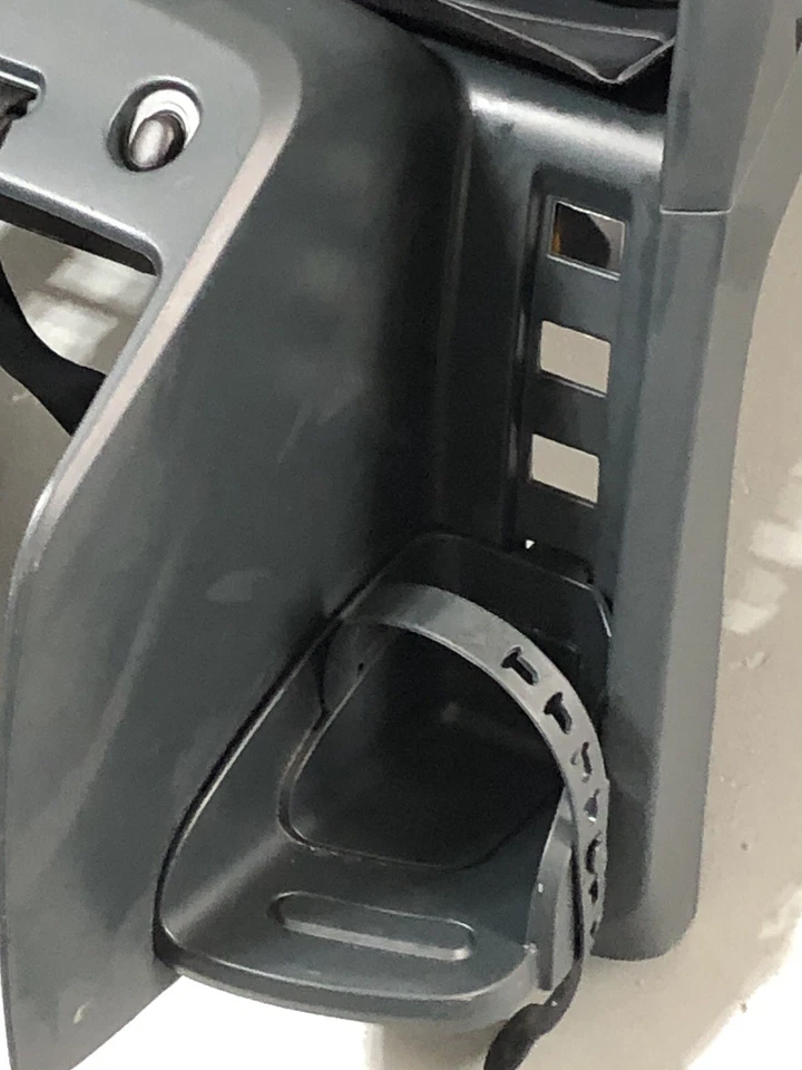 Soporte de asiento de bicicleta para niños Burley Dash soporte trasero marco gris 2025/W08 Foto 3 de 4