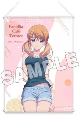 Riho Tsukishima Tapestry The Cafe B2 Original Anime Sammlerstück