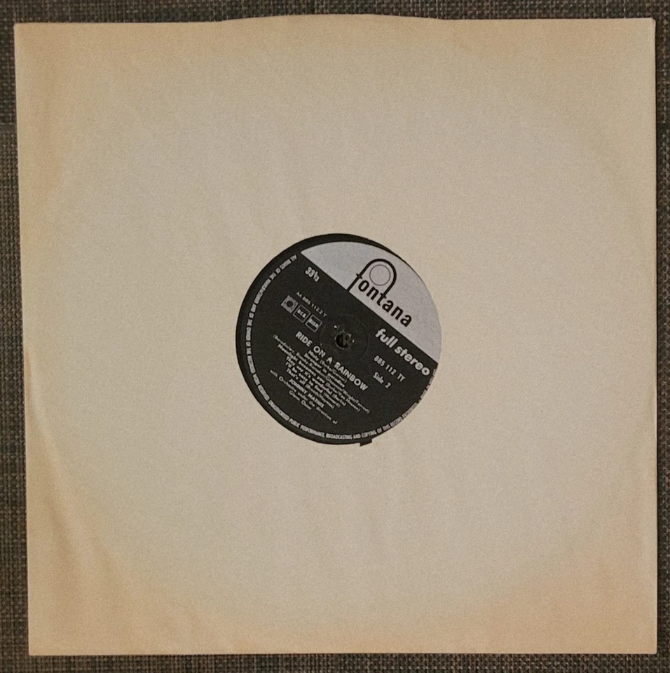 JOHNNY MATHIS Ride On A Rainbow LP 1960 Netherlands Import VG + FREE SHIPPING - Image 3 of 4