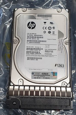 HP 2TB SAS MDL HDD 3,5'' Model: MB2000FAMYV PartNr. : 9JX248-035