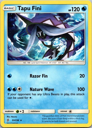 Tapu Fini 53/236 SM - Unified Minds NM