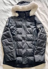 Obermeyer Teen Girls Ski Jacket Winter Coat Black Sz Large 14-16 Removable