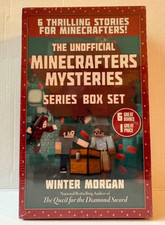 The Unofficial Minecrafters Mysteries Series Box Set - Brand New Sealed