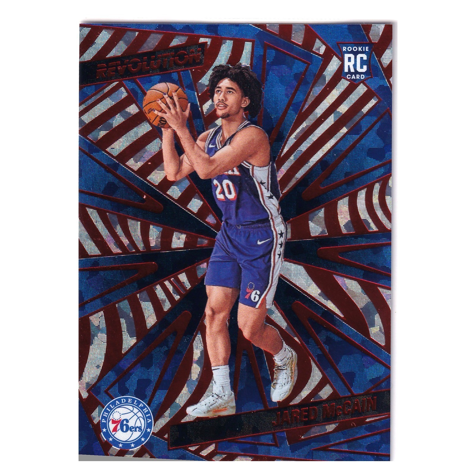 Jared McCain Rookie 2024-25 Revolution #124 Chinese New Year 76ers