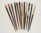 Hair Sticks Indonesian Assorted Inlaid Wood Hair Sticks