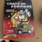 1986/87  G1 TRANSFORMER - THROTTLEBOT  RollBar  Sealed - NOS  FREE SHIPPING