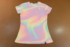Bona Fide Womens Size Medium Marshmallow Swirl Short Sleeve Crew Neck Tee NWT