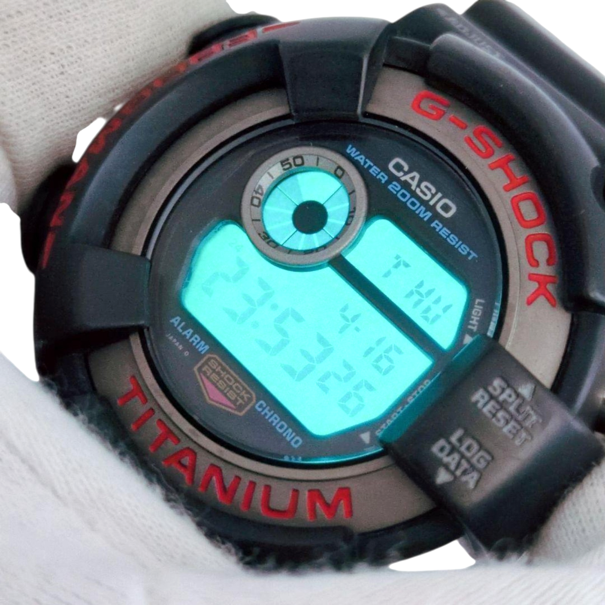 Casio G-Shock DW-8200 Frogman Digital Titanium Divers Watch Black