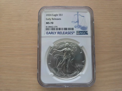 2024 American Silver Eagle MS-70 NGC (Early Releases)