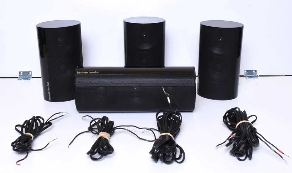 Juego de 3 Altavoces Satelitales Harman Kardon, SAT-TS20 y Uno Cen-TS20/30 Foto 2 de 4